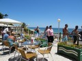 Esplanadas junto � praia