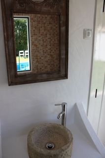 WC Suite fogo e apoio piscina