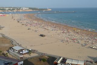 Vista sobre a Praia da Rocha