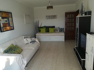 Sala com sof cama